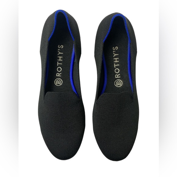 Rothy’s The Lounge Loafer In Black Solid Women’s Size 10 - Picture 3 of 12